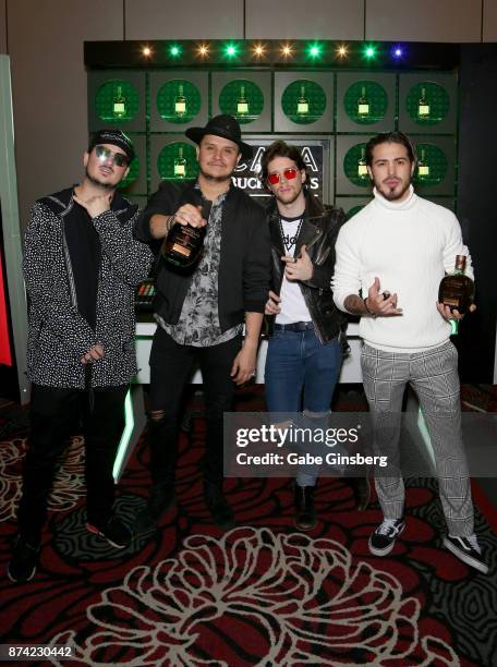 Piso 21 attends the gift lounge during the 18th annual Latin Grammy Awards at MGM Grand Garden Arena on November 14, 2017 in Las Vegas, Nevada.