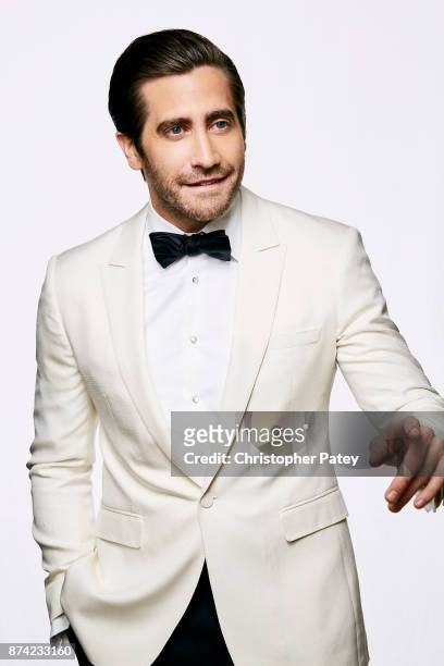 Actor Jake Gyllenhaal poses for a portrait at the 31st Annual American Cinematheque Awards Gala at The Beverly Hilton Hotel on November 10, 2017 in...