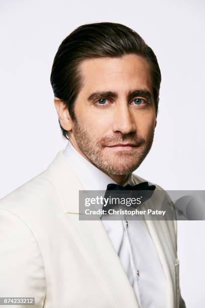 Actor Jake Gyllenhaal poses for a portrait at the 31st Annual American Cinematheque Awards Gala at The Beverly Hilton Hotel on November 10, 2017 in...