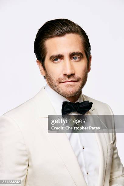 Actor Jake Gyllenhaal poses for a portrait at the 31st Annual American Cinematheque Awards Gala at The Beverly Hilton Hotel on November 10, 2017 in...