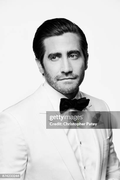 Actor Jake Gyllenhaal poses for a portrait at the 31st Annual American Cinematheque Awards Gala at The Beverly Hilton Hotel on November 10, 2017 in...