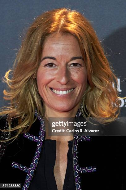 Monica Martin Luque attends 'La Liga de La Justicia' premiere at the Kinepolis cinema on November 14, 2017 in Madrid, Spain.