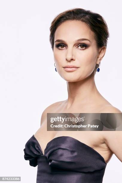 Actress Natalie Portman poses for a portrait at the 31st Annual American Cinematheque Awards Gala at The Beverly Hilton Hotel on November 10, 2017 in...