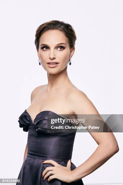 Actress Natalie Portman poses for a portrait at the 31st Annual American Cinematheque Awards Gala at The Beverly Hilton Hotel on November 10, 2017 in...