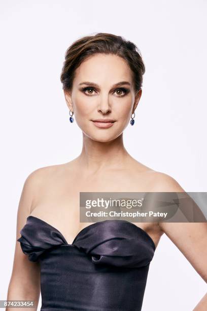 Actress Natalie Portman poses for a portrait at the 31st Annual American Cinematheque Awards Gala at The Beverly Hilton Hotel on November 10, 2017 in...