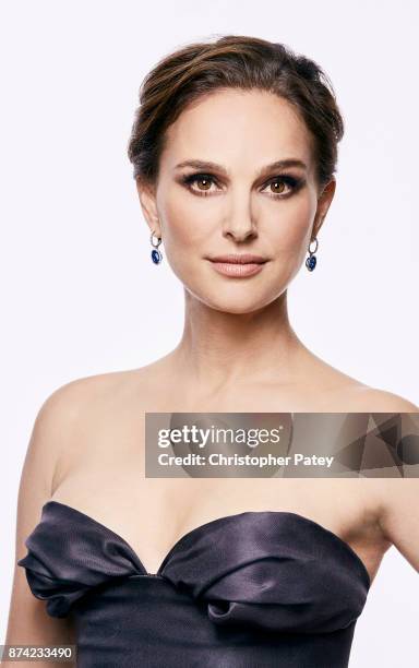 Actress Natalie Portman poses for a portrait at the 31st Annual American Cinematheque Awards Gala at The Beverly Hilton Hotel on November 10, 2017 in...