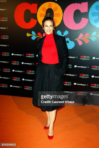 Lorie Pester attends "Coco" Special Screening at Le Grand Rex on November 14, 2017 in Paris, France.