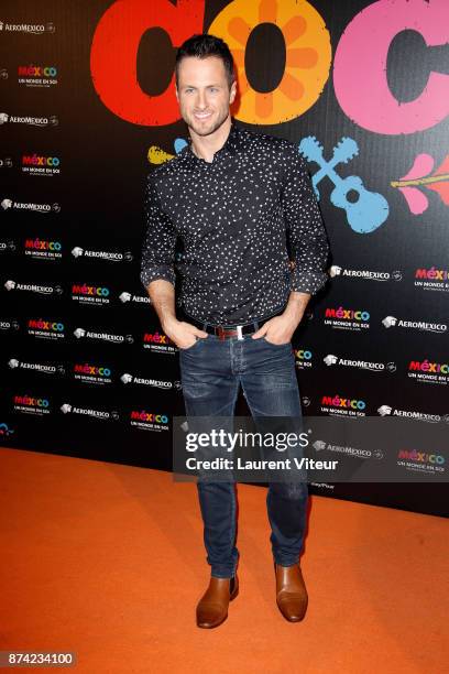 Christian Millette attends "Coco" Special Screening at Le Grand Rex on November 14, 2017 in Paris, France.