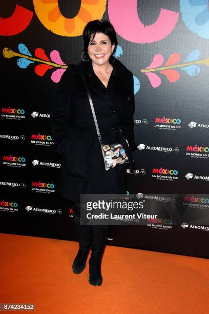 Liane Foly attends "Coco" Special Screening at Le Grand Rex on November 14, 2017 in Paris, France.