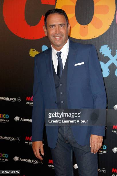 Musician Sebastien Chato attends "Coco" Special Screening at Le Grand Rex on November 14, 2017 in Paris, France.