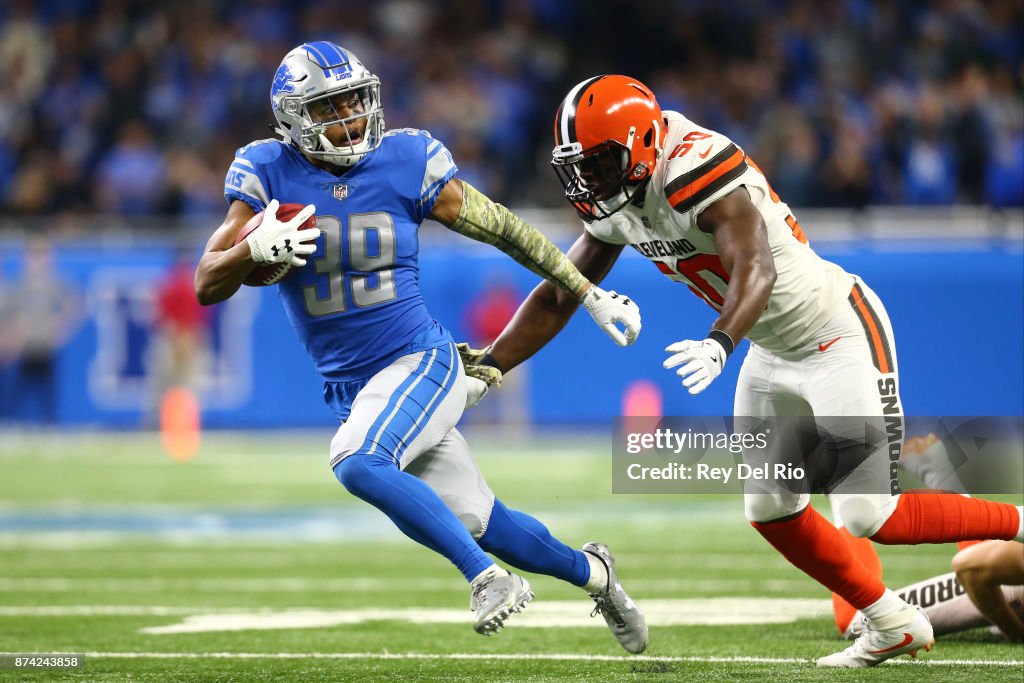 Cleveland Browns v Detroit Lions