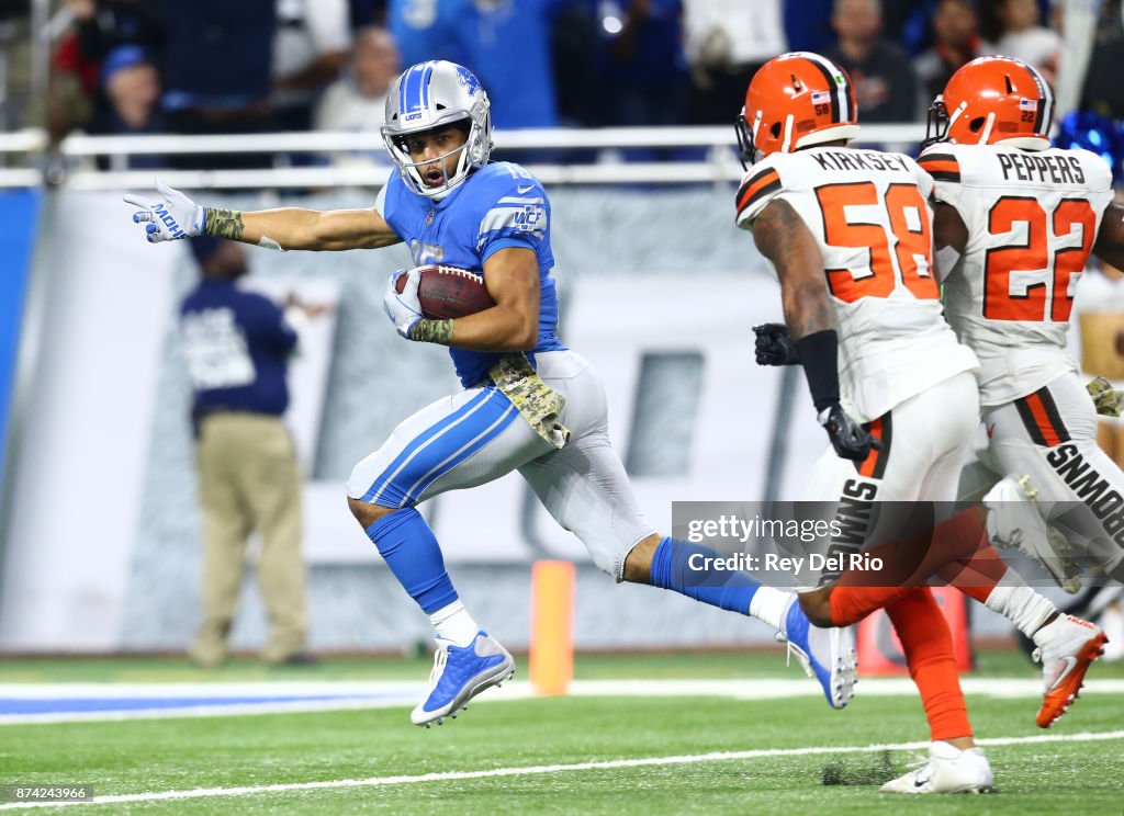 Cleveland Browns v Detroit Lions