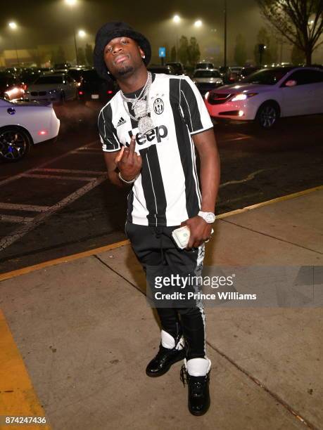 Rapper Ralo attends Lil Boosie Birthday Celebration at Medusa Lounge on November 12, 2017 in Atlanta, Georgia.
