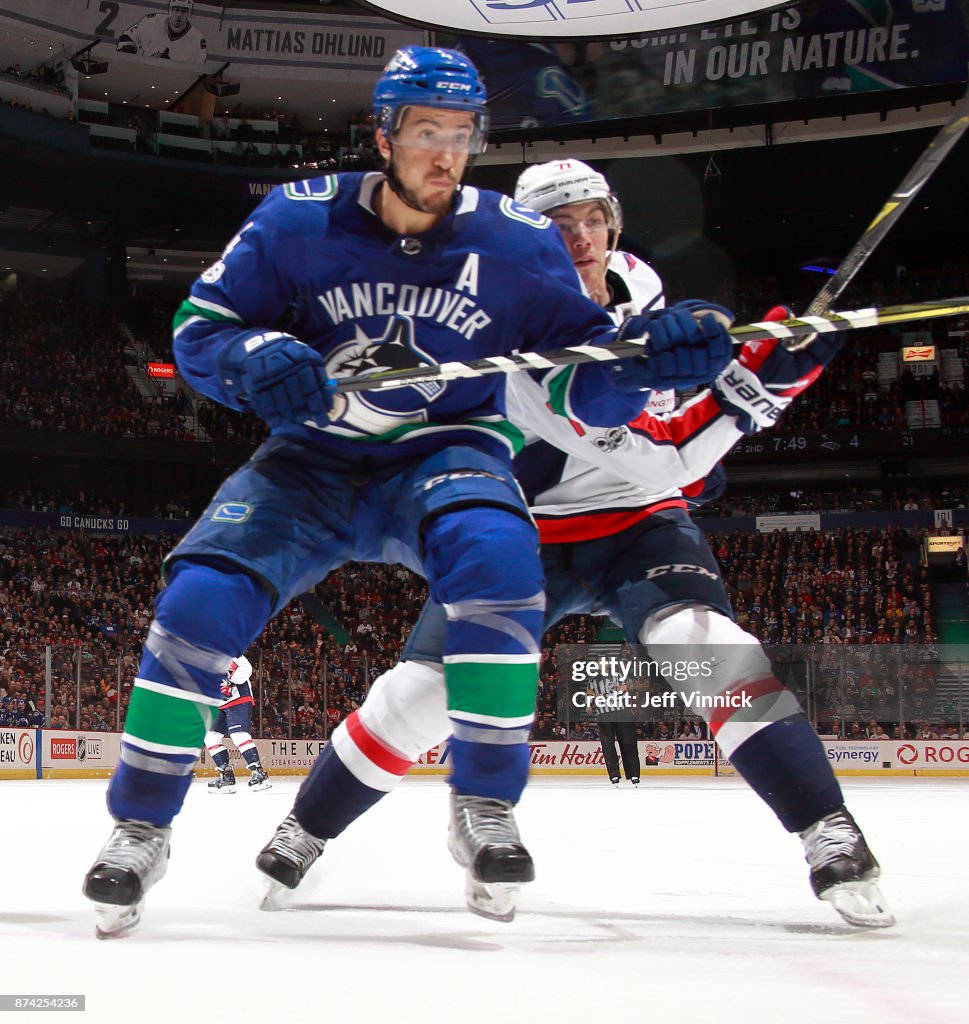 Washington Capitals v Vancouver Canucks