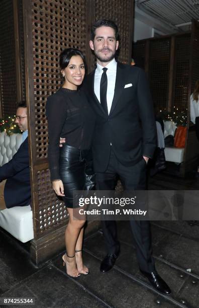 Fiona Wade and Simon Cotton attend the afterparty for The Unseen Premiere at Jewel on November 14, 2017 in London, England.