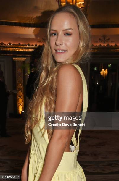 Hum Fleming attends The Cartier Racing Awards 2017 at The Dorchester on November 14, 2017 in London, England.