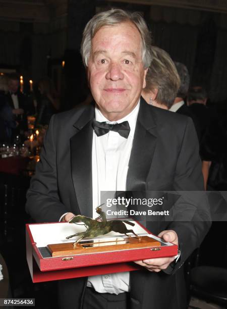 Sir Michael Stoute attends The Cartier Racing Awards 2017 at The Dorchester on November 14, 2017 in London, England.