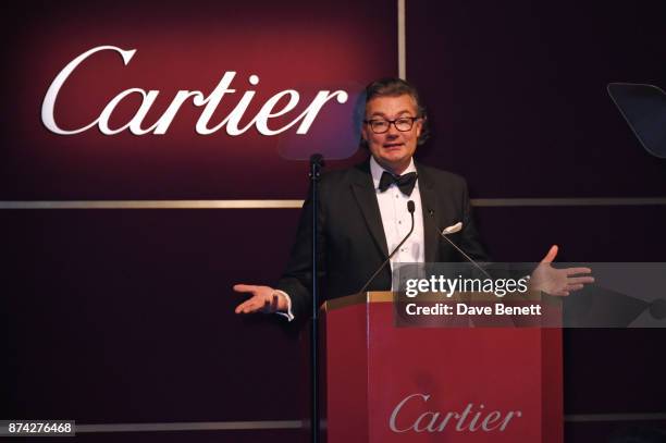 Laurent Feniou attends The Cartier Racing Awards 2017 at The Dorchester on November 14, 2017 in London, England.