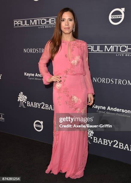 Fashion designer Monique Lhuillier attends the 2017 Baby2Baby Gala at 3LABS on November 11, 2017 in Culver City, California.