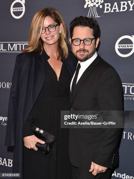 Director J.J. Abrams and wife Katie McGrath attend the 2017 Baby2Baby Gala at 3LABS on November 11, 2017 in Culver City, California.