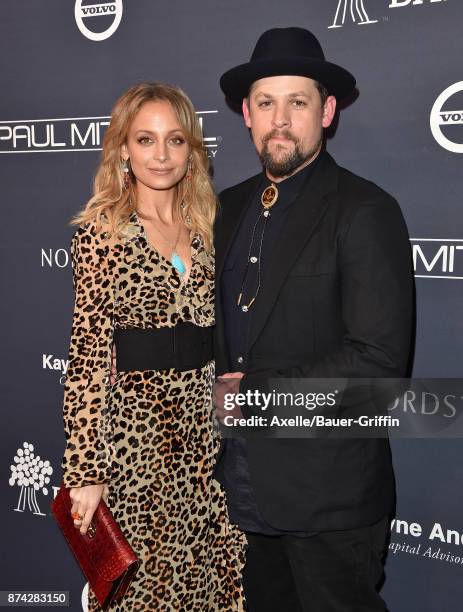 Actress Nicole Richie and musician Joel Madden attend the 2017 Baby2Baby Gala at 3LABS on November 11, 2017 in Culver City, California.