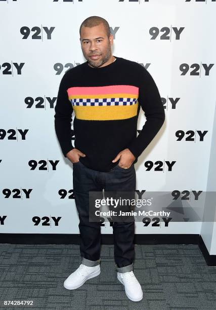 Jordan Peele attends the 92Y Presents Get Out: Jordan Peele In Conversation With Seth Meyers at 92nd Street Y on November 14, 2017 in New York City.