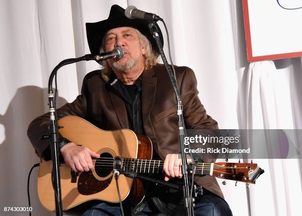 John Anderson performs onstage during the 2017 NATD Honors Gala at Hermitage Hotel on November 14, 2017 in Nashville, Tennessee.