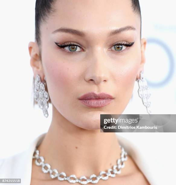 Bella Hadid attends Glamour's 2017 Women of The Year Awards at Kings Theatre on November 13, 2017 in Brooklyn, New York.