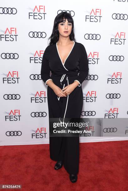 Mariam Al Ferjani attends "Festival Filmmaker Photo Call" at AFI FEST 2017 Presented By Audi at TCL Chinese 6 Theatres on November 14, 2017 in...