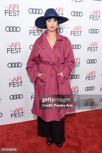 Mariam Al Ferjani attends "Festival Filmmaker Photo Call" at AFI FEST 2017 Presented By Audi at TCL Chinese 6 Theatres on November 14, 2017 in...