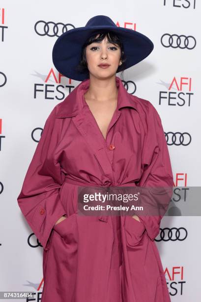 Mariam Al Ferjani attends "Festival Filmmaker Photo Call" at AFI FEST 2017 Presented By Audi at TCL Chinese 6 Theatres on November 14, 2017 in...