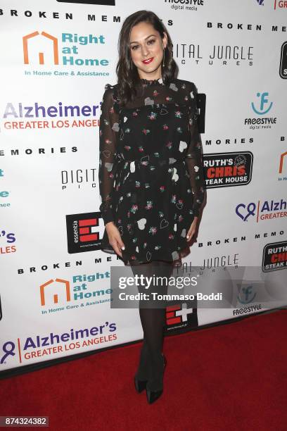 Kelen Coleman attends the Benefit Screening Of Digital Jungle Pictures' "Broken Memories" at Writers Guild Theater on November 14, 2017 in Beverly...