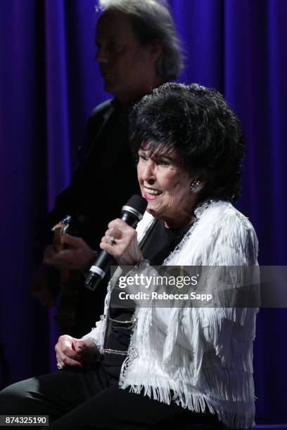 Wanda Jackson performs at An Evening With Wanda Jackson on November 14, 2017 at the GRAMMY Museum in Los Angeles, California.