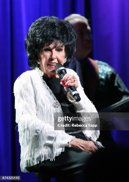 Wanda Jackson performs at An Evening With Wanda Jackson on November 14, 2017 at the GRAMMY Museum in Los Angeles, California.