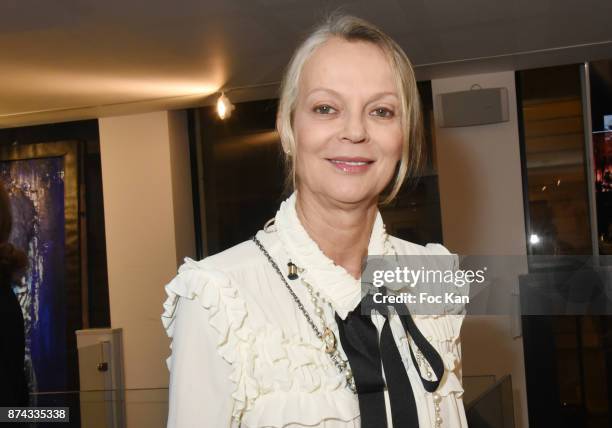 Helene de Yougoslavie attends 'La Femme dans Le Siecle' Exhibition and Award Ceremony Cocktail at Galerie FRM on November 14, 2017 in Paris, France.