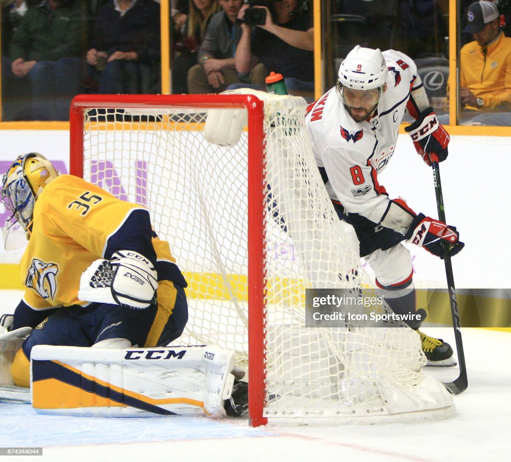 NHL: NOV 14 Capitals at Predators