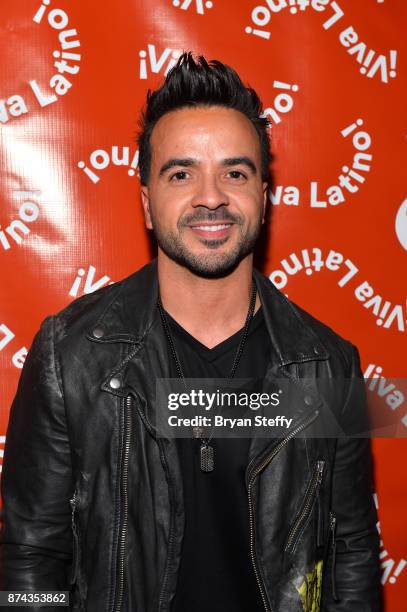 Luis Fonsi at Spotify Celebrates Latin Music and Their Viva Latino Playlist at Marquee Nightclub on November 14, 2017 in Las Vegas, Nevada.