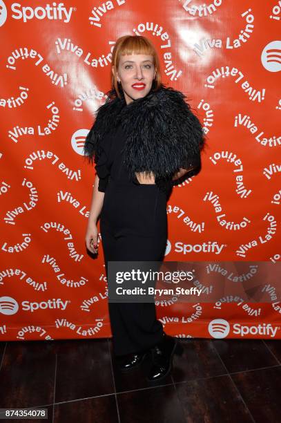 Juliana Gattas of Miranda! at Spotify Celebrates Latin Music and Their Viva Latino Playlist at Marquee Nightclub on November 14, 2017 in Las Vegas,...