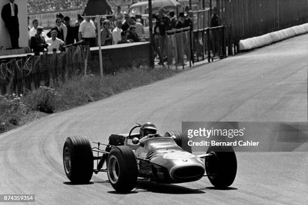 Jacky Ickx, Matra-Ford MS7, Grand Prix of Germany, Nurburgring, 06 August 1967. Jacky Ickx in the Formula 2 Matra-Ford qualified a sensational third...