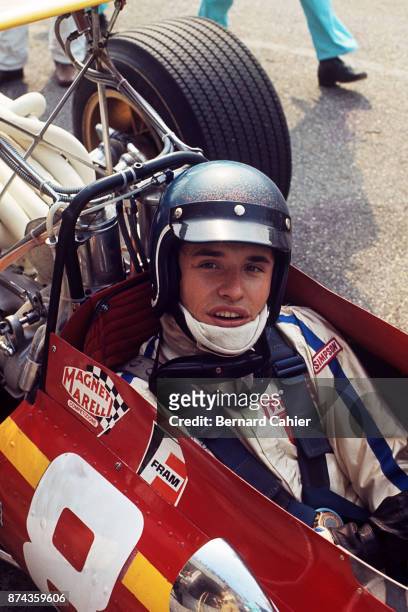 Jacky Ickx, Ferrari 312, Grand Prix of Italy, Autodromo Nazionale Monza, 08 September 1968.