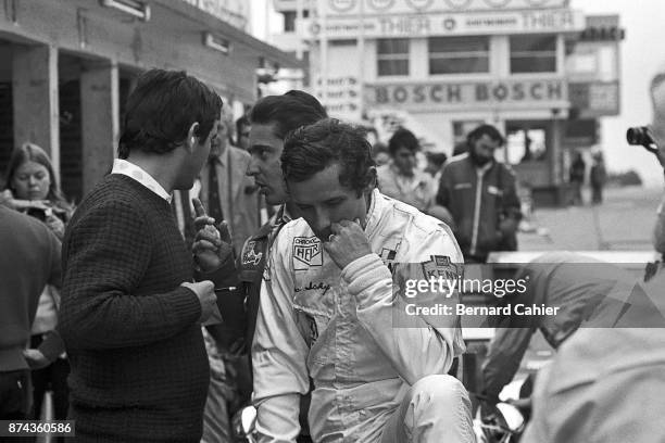 Jacky Ickx, Ferrari 312B2, Grand Prix of Germany, Nurburgring, 30 July 1972.