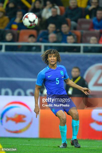 Nathan Aké during International Friendly match between Romania and Netherlands at National Arena Stadium in Bucharest, Romania, on 14 november 2017.