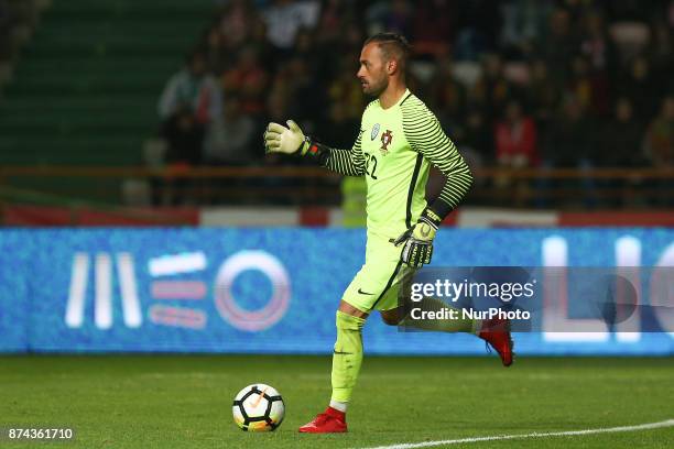 Portugal goalkeeper Beto during the match between Portugal and United States of America International Friendly at Estadio Municipal de Leiria, on...