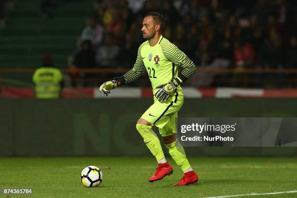 Portugal goalkeeper Beto during the match between Portugal and United States of America International Friendly at Estadio Municipal de Leiria, on...