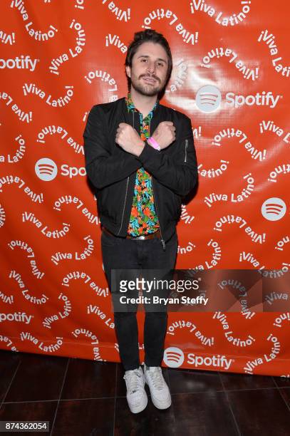 Juan Pablo Vega at Spotify Celebrates Latin Music and Their Viva Latino Playlist at Marquee Nightclub on November 14, 2017 in Las Vegas, Nevada.