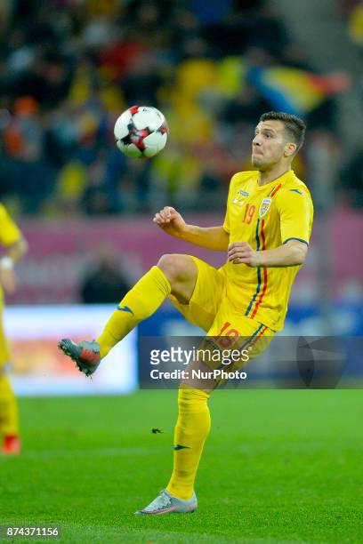 George Tucudean during the International Friendly match between Romania and Netherlands at National Arena Stadium in Bucharest, Romania, on 14...