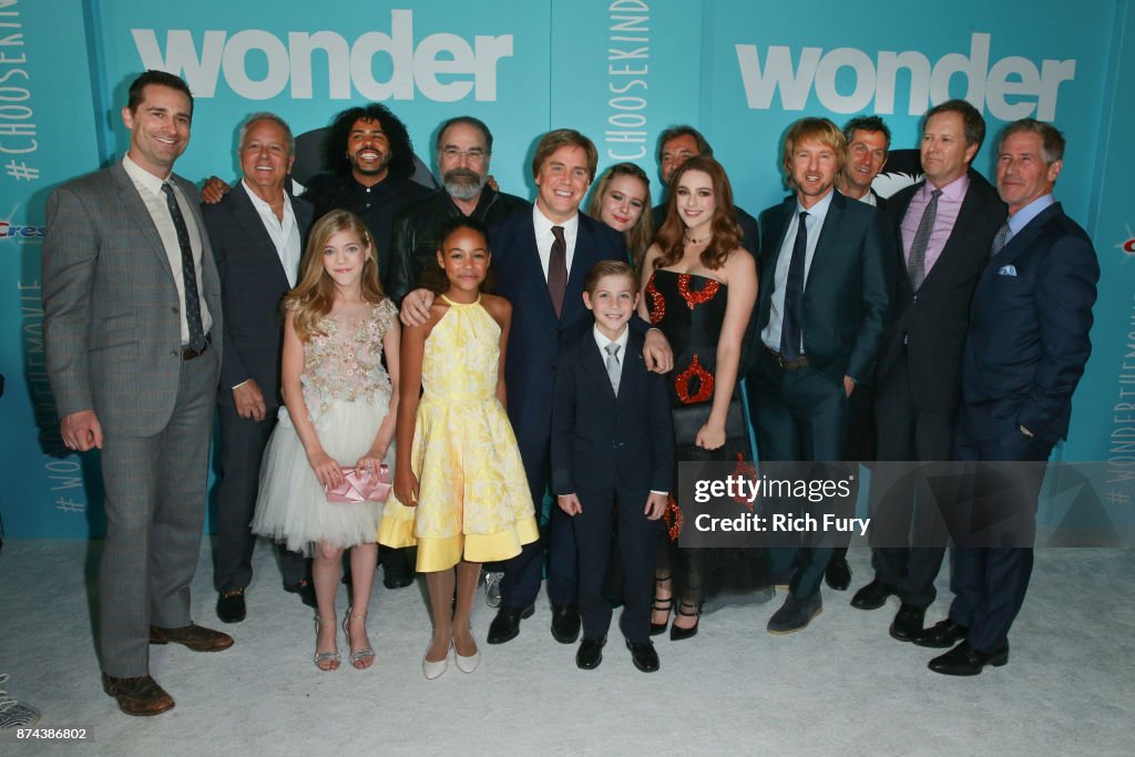 Premiere Of Lionsgate's "Wonder" - Red Carpet