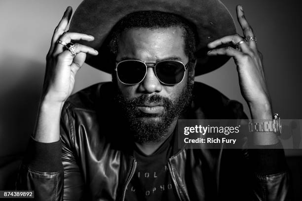 Gary Clark Jr. Poses for a portrait on November 14, 2017 in Los Angeles, California.