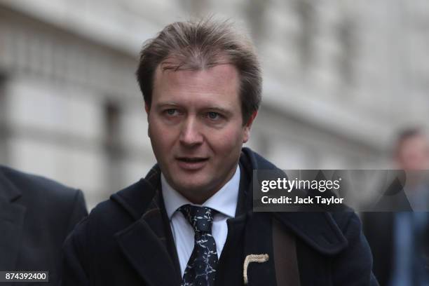 Richard Ratcliffe, the husband of the detained British-Iranian woman Nazanin Zaghari-Ratcliffe arrives at the Foreign and Commonwealth Office to meet...