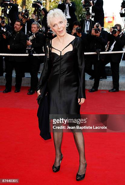 Tonie Marshall attends the premiere of ''A Prophet'' at the Grand Theatre Lumiere during the 62nd Annual Cannes Film Festival on May 16, 2009 in...